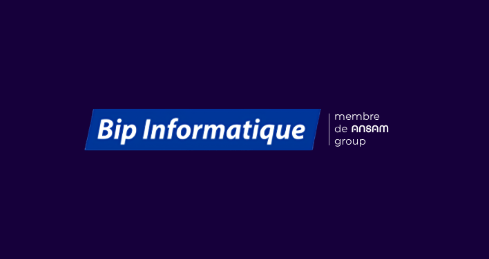 Logotype Bip Informatique - Membre du Groupe ANSAM