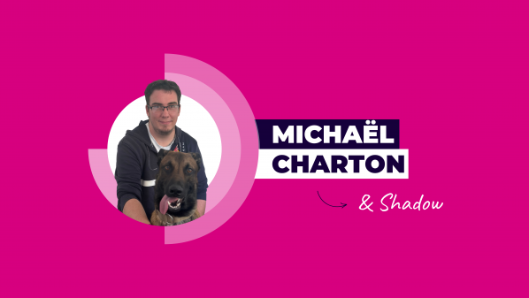 At ANSAM, animals are welcome in the office! Interview with Michaël Charton and his loyal companion, Shadow.